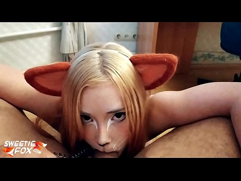 ❤️ Kitsune traga o pau e corre na súa boca ️ Porno ruso en nós ❌❤